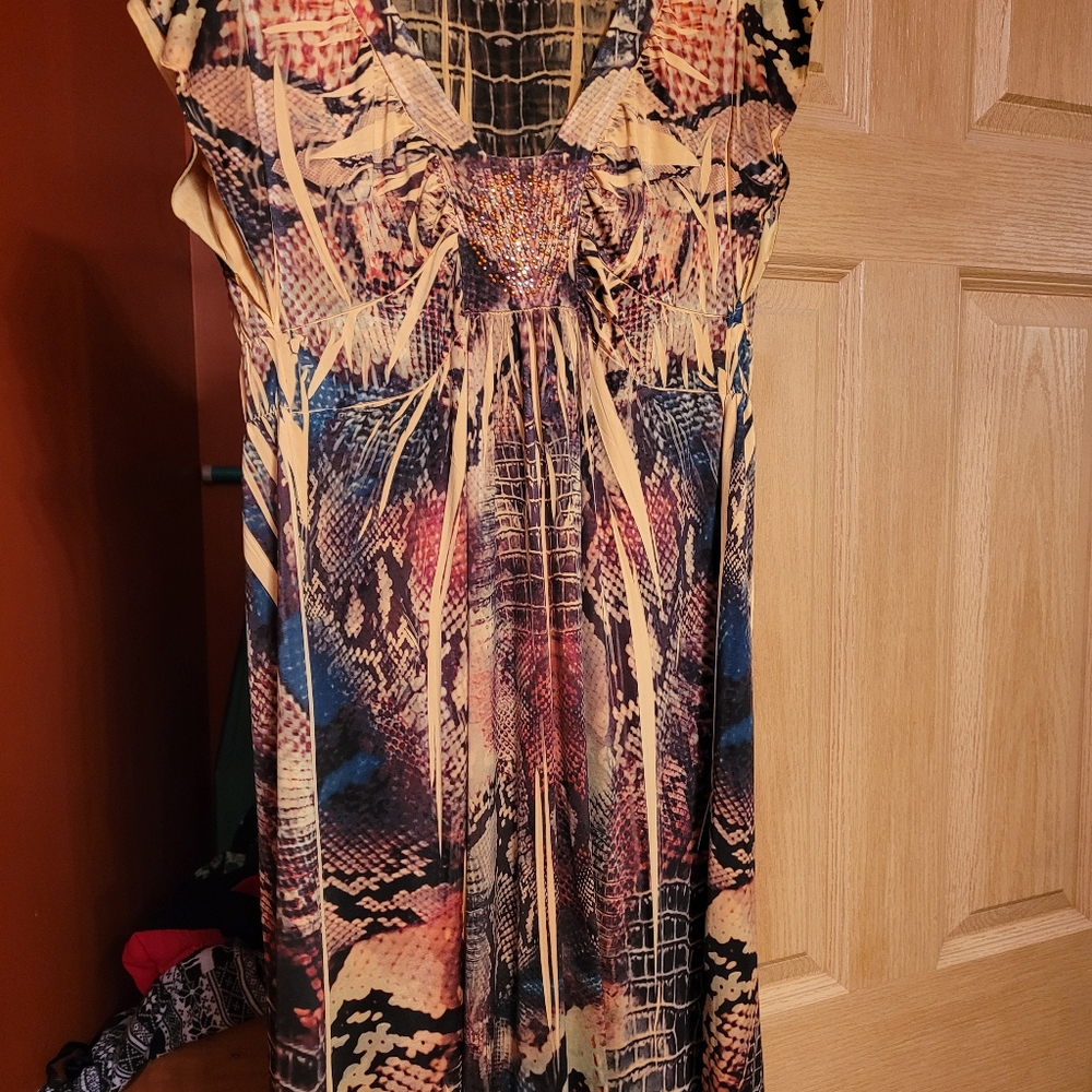 Multi-color dress